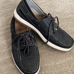 Bruno Marc black loafers